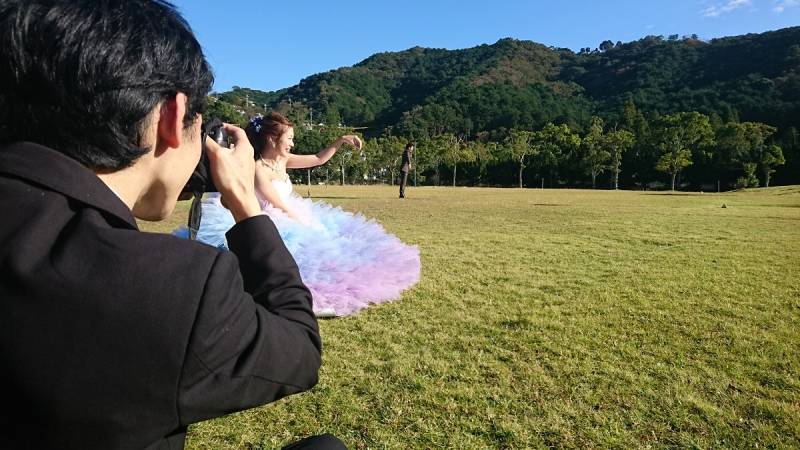 遠近ショットに挑戦！うまく撮れるかな。