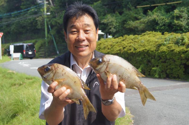 メイチダイと中西総料理長