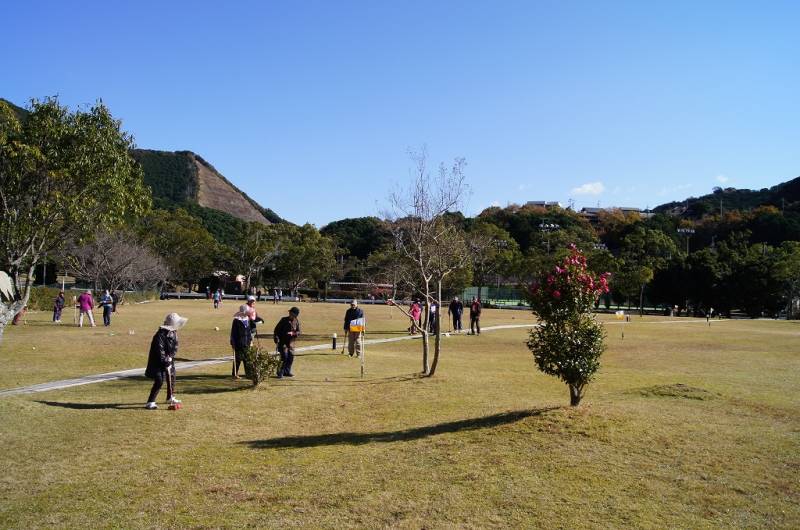 晴天のグラウンド