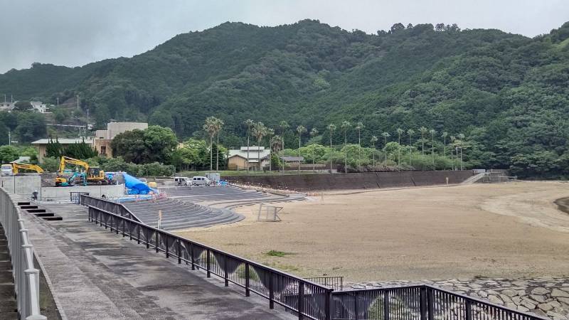 城の浜海水浴場　6/22現在