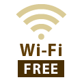 Free wifi available