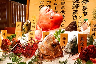県内魚種No.1食べたい鮮魚が選べるプレフィックス夕食